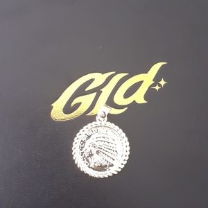 GLD chief coin pendant